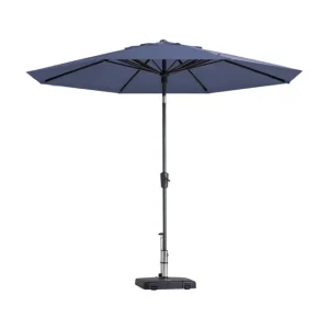 Koop Vandaag Madison Parasol Paros Luxe Round Safier Blue ∅300cm