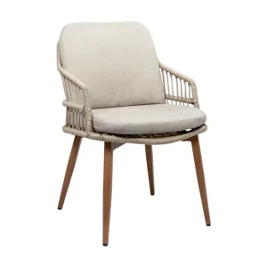Koopje Dining tuinstoel Isabel Sand/Wood Rope