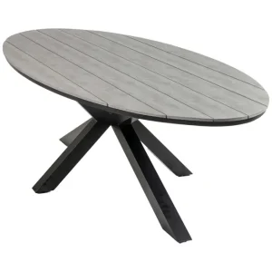 Ovale tuintafel Cyprus 280 cm (Grey) Seizoensaanbieding