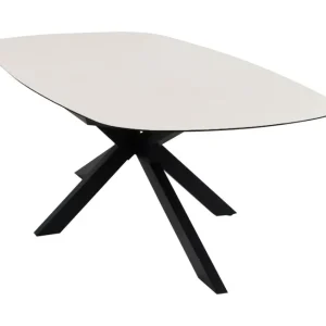 Tuintafel Malaga 240x115cm Black & Cerra Vetro Must-Have
