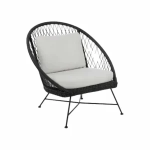 Loungestoel Batea Back & Sand Wicker & Aluminium Eurofar Aanbieding