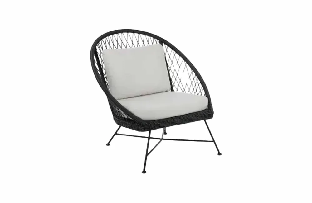 Loungestoel Batea Back & Sand Wicker & Aluminium Eurofar Aanbieding