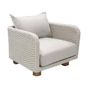 Veilige Betaling Loungestoel Nayan Off White Rope Eurofar