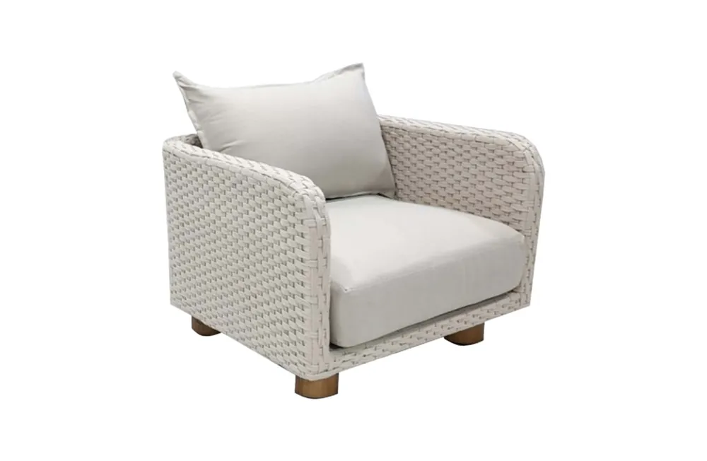 Veilige Betaling Loungestoel Nayan Off White Rope Eurofar