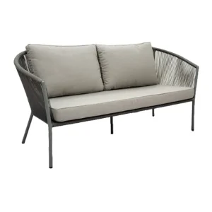 Loungebank Reims 2-persoons Light Grey Favoriet