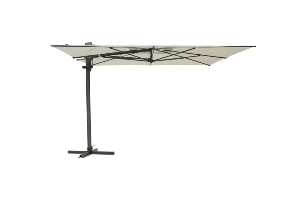 Must-Have Madison Parasol Braga Champagne & Chestnut 355x300cm
