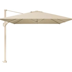 Snelle Levering Zweefparasol Challenger Premium 400x300cm Sandstone & Champagne Platinum