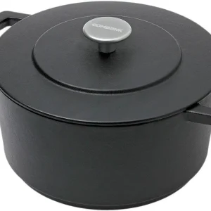 Combekk gietijzeren braadpan, 24 cm, zwart Flitsaanbieding