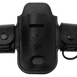 Alleen Vandaag 1791 EDC Heavy Duty Action-Snap Solo Ambi EDC-HD-AS-SL-BLK-A Black, lederen riemholster