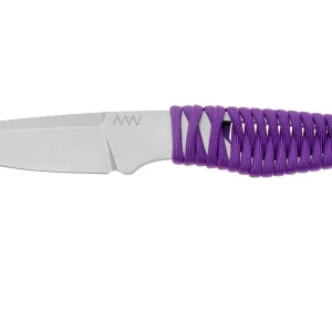 ANV P100 Sleipner, Purple Paracord P100-011, Black Kydex Sheath, nekmes Direct Beschikbaar