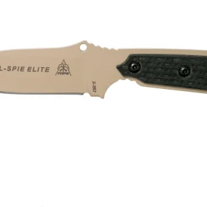 Dagaanbieding TOPS Mil-SPIE Elite Black Canvas Micarta MIL3-ELITE survivalmes