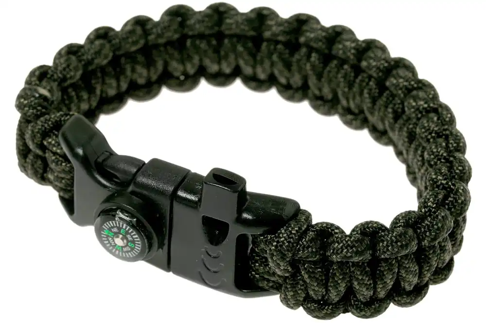 Knivesandtools survival armband cobra wave, comanche, binnenmaat 25 cm Bestel Nu