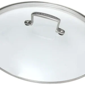 Exclusieve Aanbieding Le Creuset Les Forgées Aluminium glazen deksel, 30cm