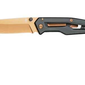 Veilige Betaling Gerber Paralite Folder, zwart en goud, zakmes