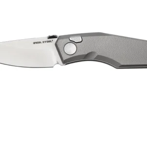 Veilige Betaling Real Steel Spectrum 7141T1, Satin VANAX, Grey Titanium zakmes, Jakub Wieczorkiewicz design