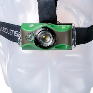 Tijdelijk Beschikbaar Ledlenser MH8 oplaadbare hoofdlamp groen