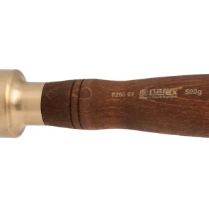 Bestseller Narex Brass Carving Mallet 825001, fleshamer met messing kop, 40x52 mm