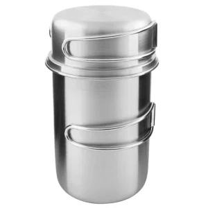 Actieprijs Tatonka Handle Mug 850 Set 4174-000 Stainless, drinkbeker met deksel