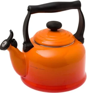 Superprijs Le Creuset Tradition fluitketel 2,1L, oranje