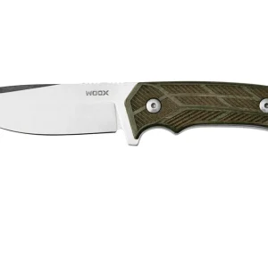 WOOX Rock 62 BUKNF00108 Micarta Engraved, vaststaand mes Must-Have