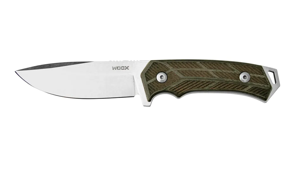 WOOX Rock 62 BUKNF00108 Micarta Engraved, vaststaand mes Must-Have