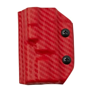 Clip And Carry Kydex Sheath Leatherman Free P4, Carbon Fiber Red LP4-CF-RED riemholster Goedkoop