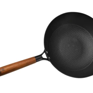BAF Rustica Pur 100138280 houten steel, wokpan, 28 cm Seizoensaanbieding
