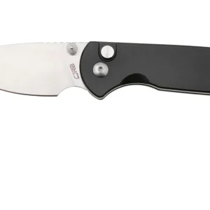 Betrouwbaar CJRB Mica J1934-BK, Satin AR-RPM9, Black Aluminium, zakmes