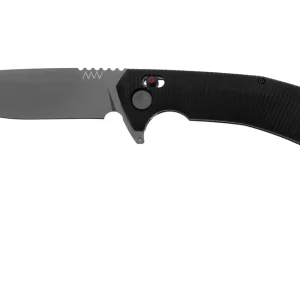 Aanbieding ANV A400 A400-001 DLC Sleipner, Black G10, zakmes