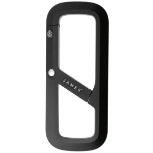 Beperkt Aanbod The James Brand The Madison ES216903-10 Black, karabijnhaak