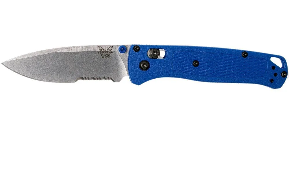 Aanbieding Benchmade Bugout 535S zakmes, deels gekarteld