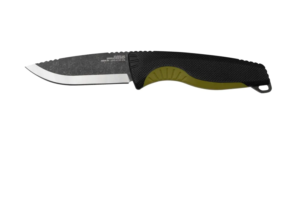 SOG Aegis FX 17-41-04-41 Black Moss Green, vaststaand mes Populair