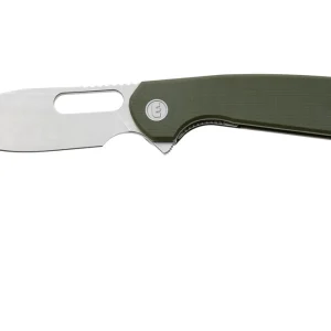 Eutektik Trinity TRI-OGSW-R Stonewashed 14C28N, OD Green G10, zakmes Tijdelijk Beschikbaar