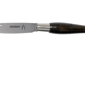 Nontron No. 25 Turning Ferrule, Ebony, clog shape NN25EB zakmes Beste Prijs