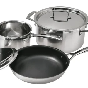 Alleen Vandaag Le Creuset 53808000010050 3-delige pannenset