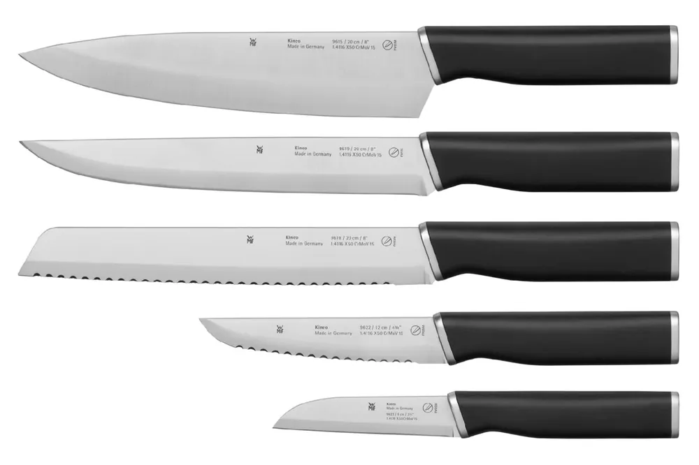 Beste Prijs WMF Kineo 1882279992, 5-delige keukenmessenset
