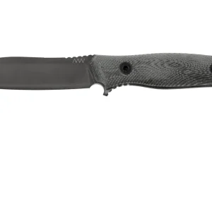 Populair ANV Knives M25 Sleipner DLC, Black Micarta, vaststaand mes