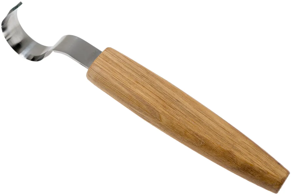BeaverCraft Oak Spoon Carving Knife 30 mm SK2SOAK, rechtshandig lepelmes met schede Meest Verkocht