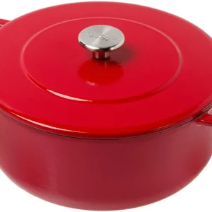 Hete Deal Combekk Sous-Chef Dutch Oven 24 cm rood