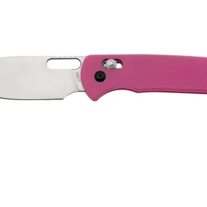 Hoge Kwaliteit CJRB Hectare J1935-PNK, Satin AR-RPM9, Pink G10, zakmes
