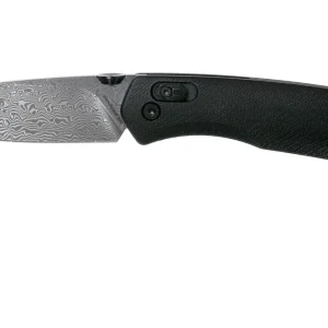 Bestseller The James Brand The Carter, black G10, Damascus zakmes KN108147-00