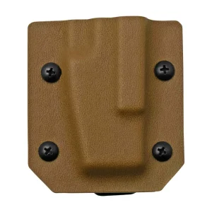 Beperkt Aanbod Clip And Carry Kydex Sheath Buck 110, 112, Brown BUCK110-112-BRN riemholster