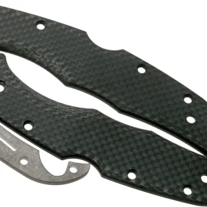 Alleen Vandaag Flytanium Spyderco Endura Scales, carbonfiber