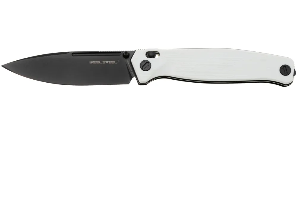 Voordeelprijs Real Steel Huginn 7652WB PVD VG10, White G10, zakmes