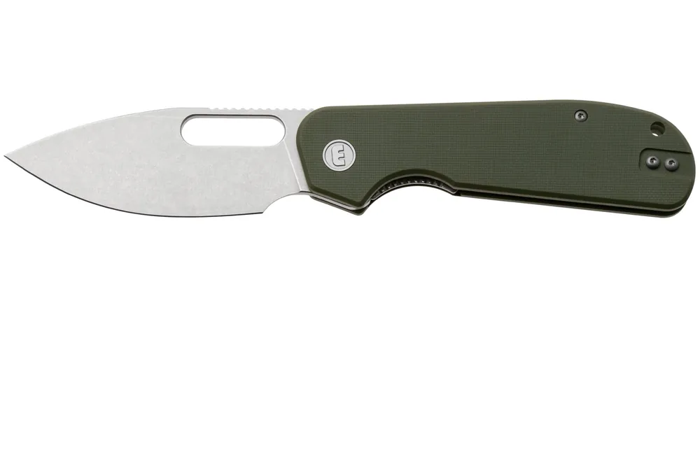 Laatste Versie Eutektik EFD EFD-OGSW-R Stonewashed 14C28N, OD Green G10, zakmes