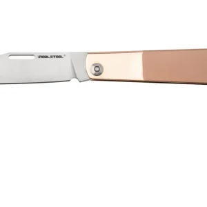Aanbieding Real Steel Barlow RB-3 8342G, Satin 12C27, Rose Gold Stainless Steel zakmes