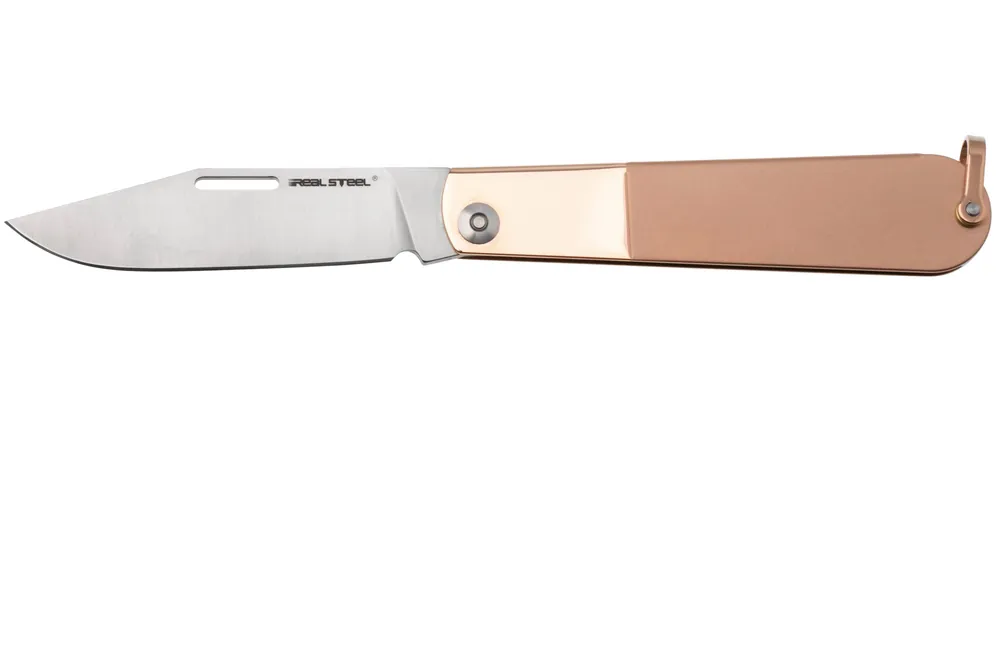Aanbieding Real Steel Barlow RB-3 8342G, Satin 12C27, Rose Gold Stainless Steel zakmes