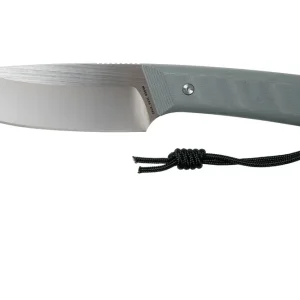 Beperkt Aanbod The James Brand The Hell Gap stainless + primer grey G10 vaststaand mes