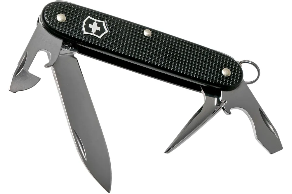 Bestseller Victorinox Pioneer Alox Black 0.8201.23R4.KTE1 Knivesandtools Edition, Zwitsers zakmes