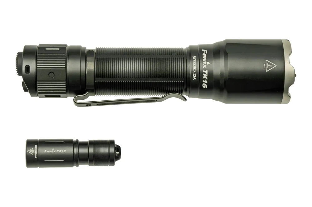 Beperkte Voorraad Fenix TK16 V2.0 & E02R LED Flashlight zaklamp set